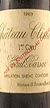 1969 Chateau Climens 1969 1er Cru Classe Sauternes (Dessert wine)