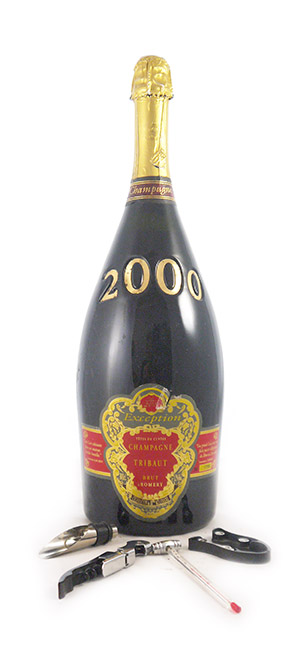 2000 Tribaut Exception Tetes de Cuvee Brut Vintage Champagne 2000 DOUBLE MAGNUM