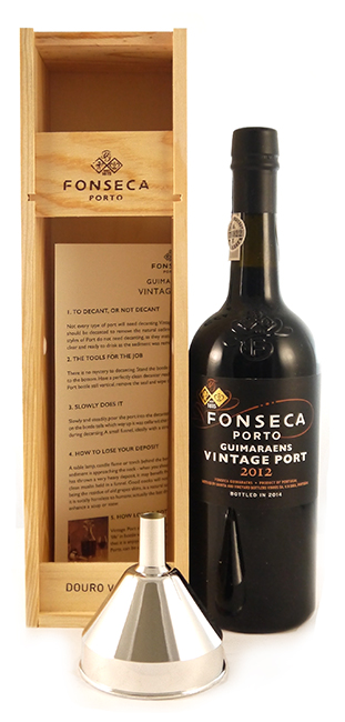 2012 Fonseca Guimaraens Vintage Port 2012 with Port Funnel 