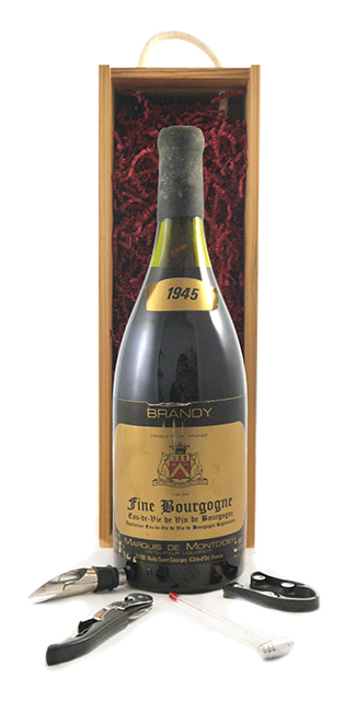 1945 Fine Bourgogne Brandy 1945 Marquis de Montdidier MAGNUM