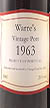 1963 Warre's Vintage Port 1963 (Decanted Selection) 50cls