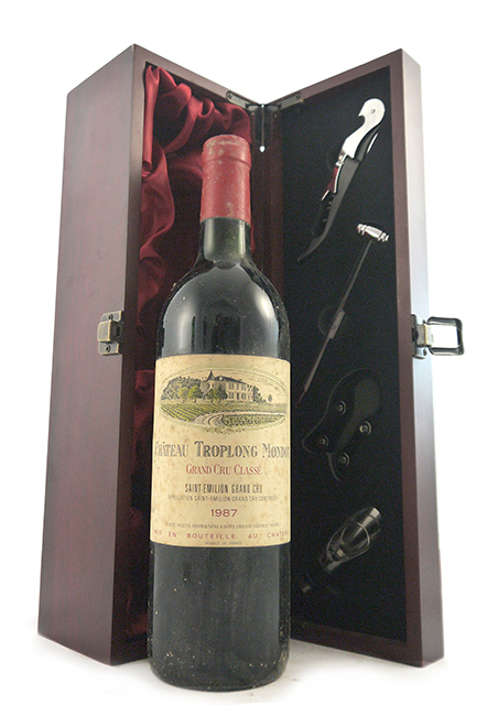 1987 Chateau Troplong Mondot 1987 Grand Cru Classe Saint Emilion (Red wine)