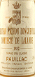 1982 Chateau Pichon Longueville, Lalande 1982 2eme Grand Cru Classe Pauillac (Red wine) Top Shoulder