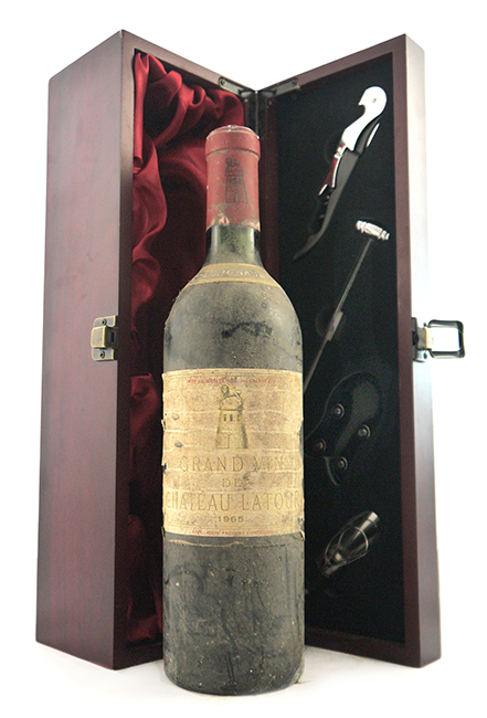 1965 Chateau Latour 1965 1er Grand Cru Classe Paulliac (Red wine)
