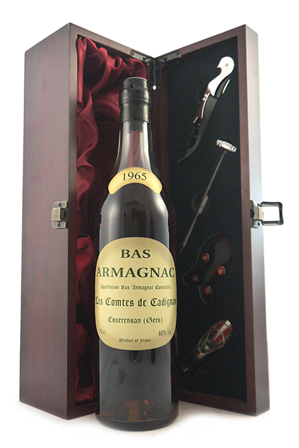 1965 Les Comtes de Cadignan Vintage Armagnac 1965 (70cl)