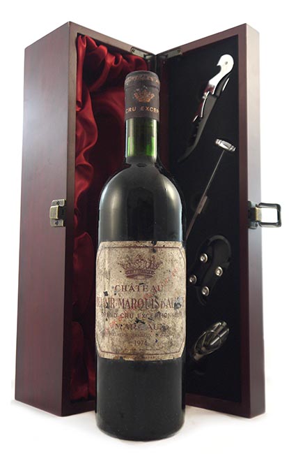 1974 Chateau Chateau Bel Air Marquis d'Aligre 1974 Grand Cru Exceptionnel Margaux (Red wine)