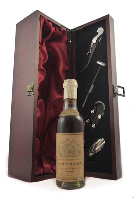 1955 Sauternes 1955 (Dessert wine) Georges Marechal (1/4 bottle)