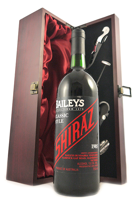 1985 Baileys Classic Style Shiraz 1985 (Red wine)