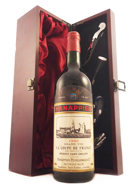 1966 La Coupe de France 1966 Reserve Saint Emilion (Red wine)