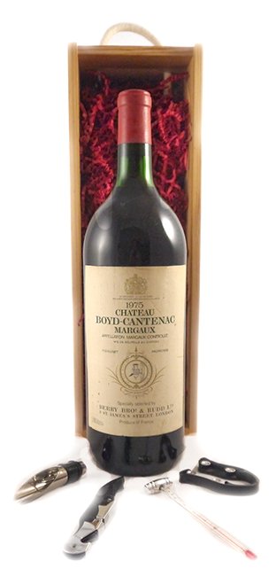 1975 Chateau Boyd Cantenac 1975 Margaux Grand Cru Classe MAGNUM (Red wine)