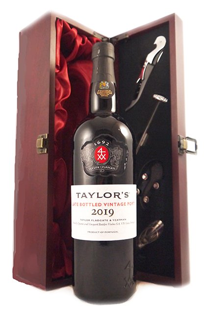 2019 Taylor Fladgate Late Bottled Vintage Port (Silk lined wooden gift box)