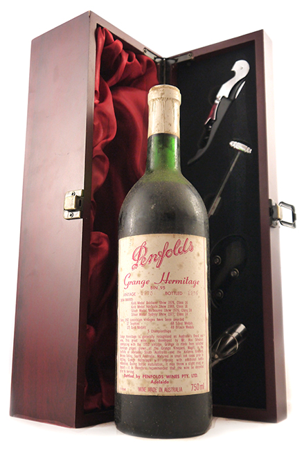 1975 Penfolds Grange Hermitage Bin 95 1975 (Red wine)