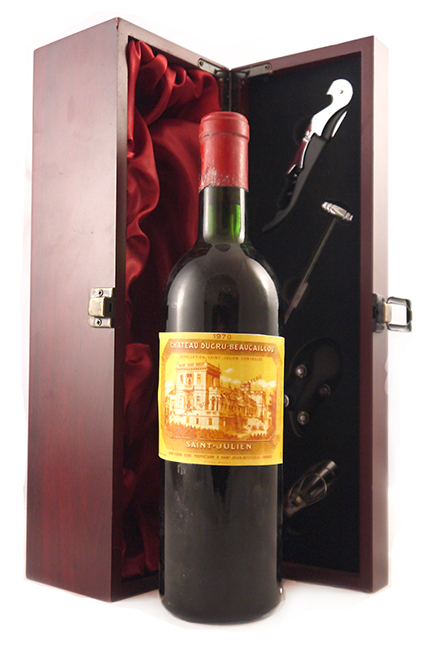 1970 Chateau Ducru Beaucaillou 1970 St Julien Grand Cru Classe (Red wine)