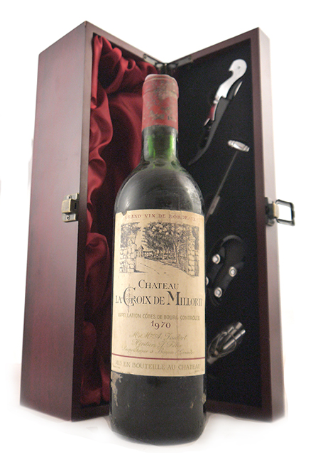 1970 Chateau La Croix de Millorit 1970 Saint Emilion (Red wine)