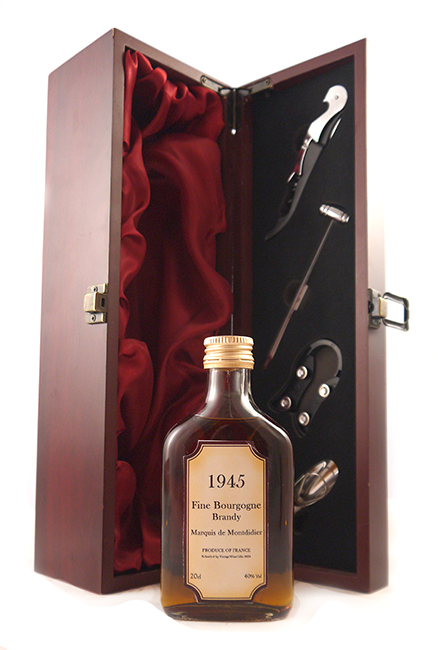 1945 Fine Bourgogne Brandy 1945 Marquis de Montdidier  (20cls) Decanted Selection)