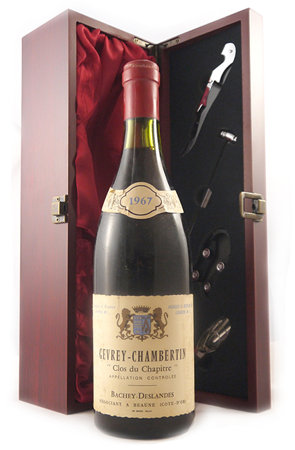 1967 Gevrey Chambertin 'Clos du Chapitre' 1967 Bachey Deslandes (Red wine)