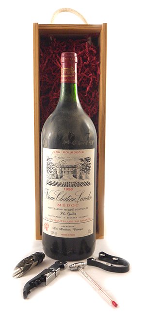 1996 Vieux Chateau Landon 1996 Medoc Cru Bourgeios MAGNUM (Red wine)