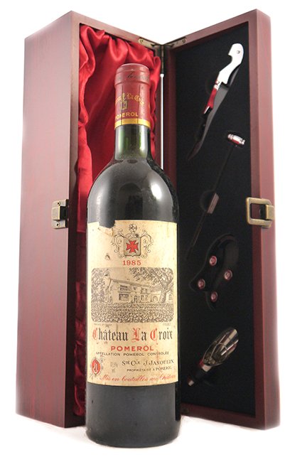 1985 Chateau La Croix 1985 Pomerol (Red wine)