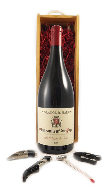 2018 Chateauneuf du Pape 'La Pointe du Vent' 2018 La Grange St. Martin (Red wine) MAGNUM