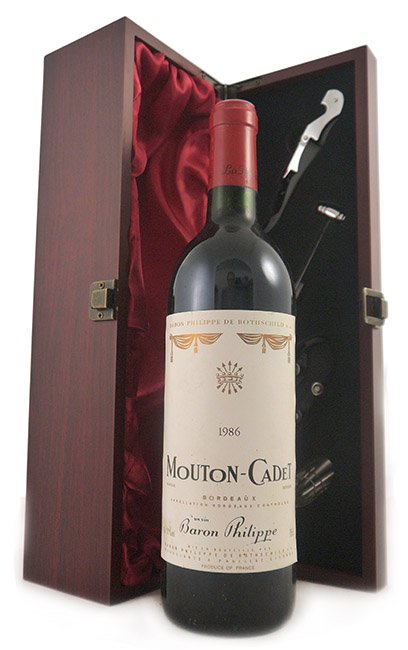 1986 Mouton Cadet 1986 Bordeaux (Red wine)