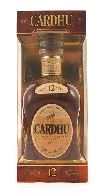 1980's Cardhu 12 Year Old Highland Single Malt Whisky 1980's (original box)