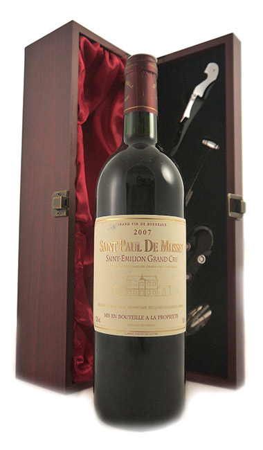 2007 Saint Paul de Musset 2007 Saint Emilion Grand Cru (Red wine)