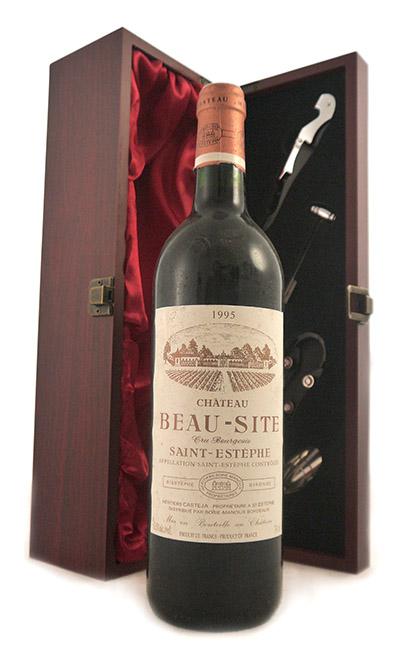 1995 Chateau Beau Site 1995 Saint Estephe Cru Bourgeois (Red wine)