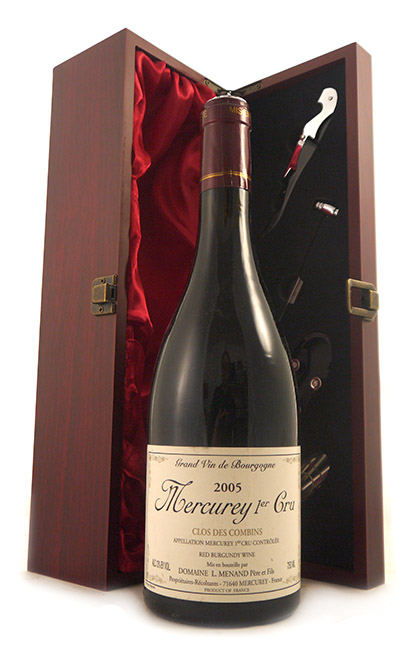 2005 Mercurey 1er Cru 'Clos des Combins' 1er Cru 2005 Domaine Menand Pere & Fils (Red wine)