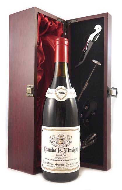 1986 Chambolle Musigny Grand Cru 'Les Chaumieres' 1986 Caves Didier (Red wine)