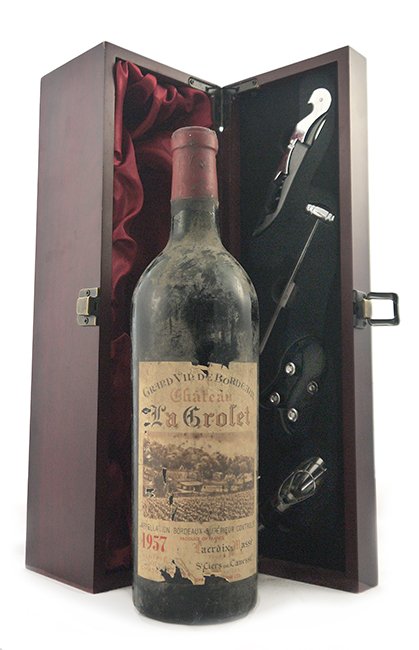 1957 Chateau La Grolet 1957 Bordeaux (Red wine)