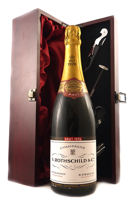 1976 Alfred Rothschild & Co Grande Reserve Private Cuvee Brut Vintage Champagne 1976