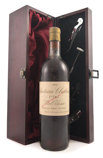 1970 Chateau Climens 1970 1er Grand Cru Classe Sauternes (Dessert wine)