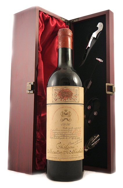 1956 Chateau Mouton Rothschild 1956 1er Cru Grand Classe Pauillac (Red wine)