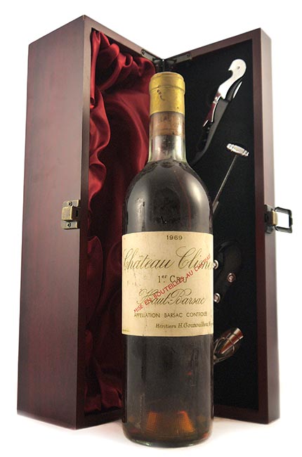 1969 Chateau Climens 1969 1er Cru Classe Sauternes (Dessert wine)