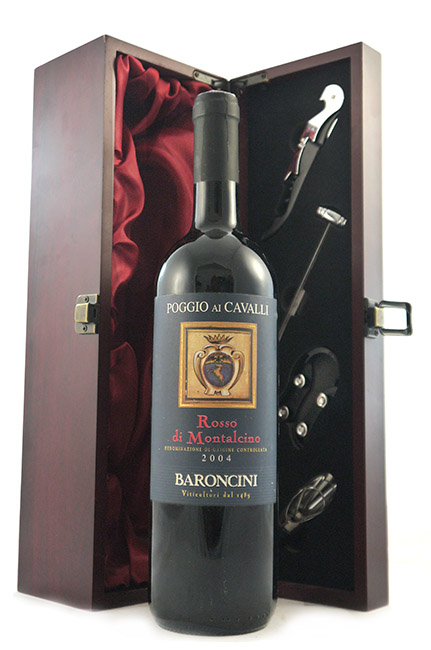 2004 Rossa di Montalcino Poggio Al Cavalli 2004 Baroncini (Red wine)