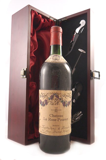 1955 Chateau La Rose Pourret 1955 Grand Cru Classe Saint Emilion (Red wine)