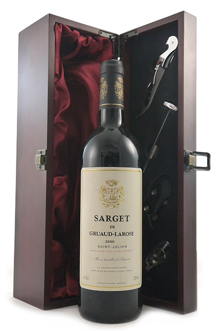 2000 Chateau Gruaud Larose Sarget de Gruaud Larose 2000 Saint Julien (Red wine)