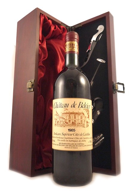 1985 Chateau de Belcier 1985 Bordeaux Superieur (Red wine)