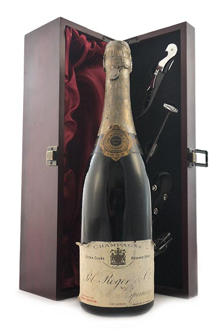 1952 Pol Roger Extra Cuvee Reserve Vintage Champagne 1952 (1 1/2cm inverted ullage)