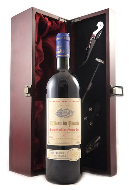 2001 Chateau du Paradis 'Cuvee Prestige' 2001 Saint Emilion Grand Cru (Red wine)