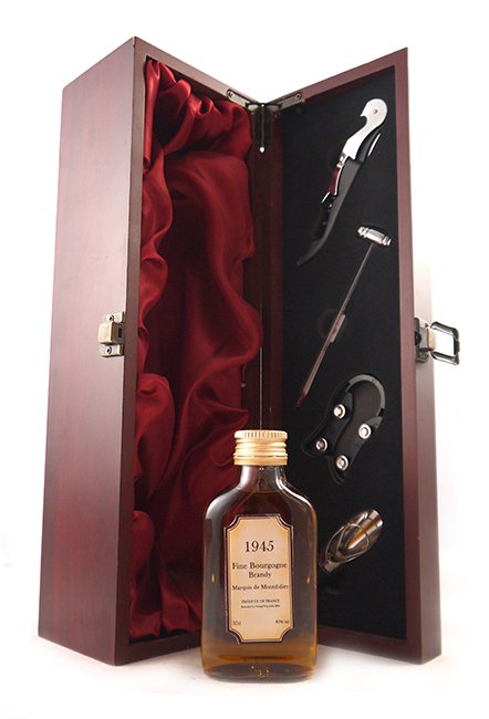 1945 Fine Bourgogne Brandy 1945 Marquis de Montdidier  (10cls) Decanted Selection)