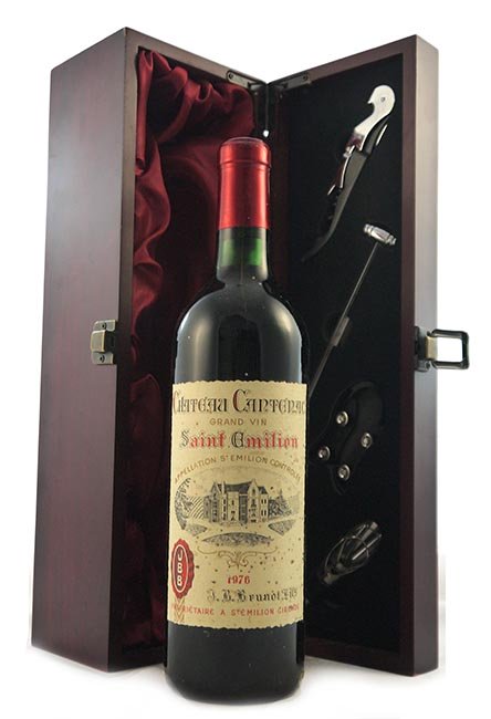 1976 Chateau Cantenac 1976 Saint Emilion (Red wine)