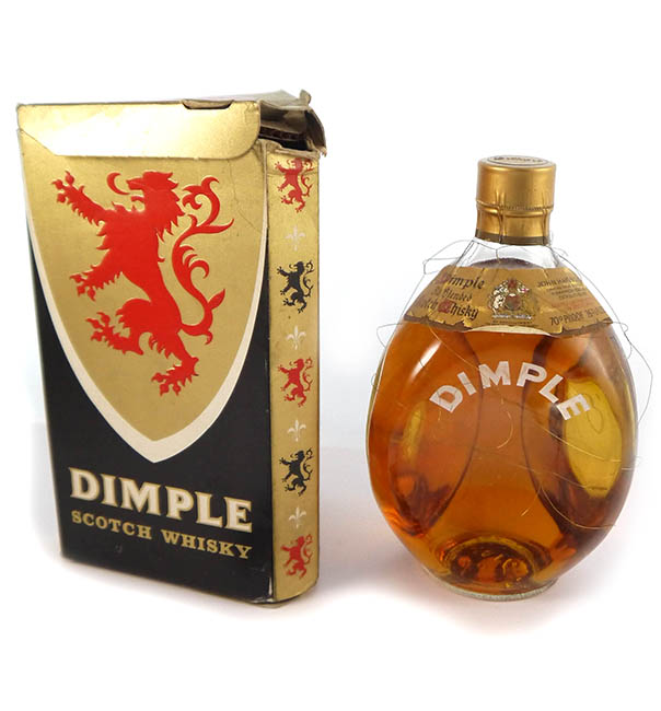 1970's Dimple Scotch Whisky (1970's) Original Box