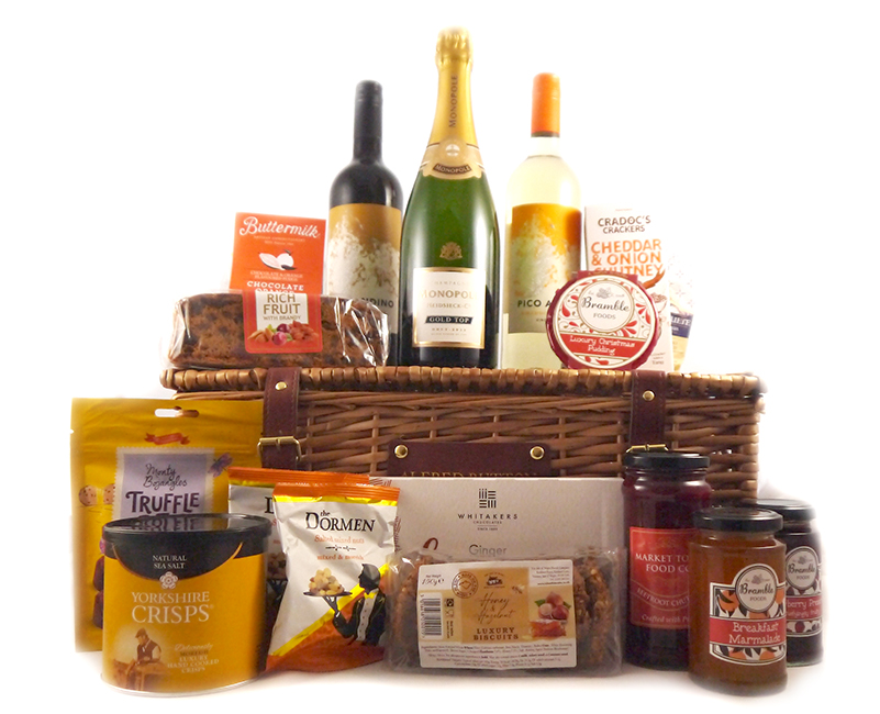 Deluxe Christmas Hamper with Vintage Champagne