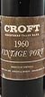 1960 Croft Vintage Port 1960 (1/2 bottle)