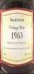 1963 Sandeman Vintage Port  1963 (Decanted Selection) 50cls