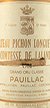 1982 Chateau Pichon Longueville, Lalande 1982 2eme Grand Cru Classe Pauillac (Red wine) Base of Neck