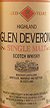 1986 Glen Deveron 1986 5 year old Single Malt Whisky (Original box)
