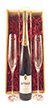 2016 Taittinger Brut Millsim Vintage Champagne 2016 with Two Riedel Crystal Champagne Flutes