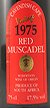 1975 Cavendish Cape Red Muscadel 1975 (Sweet red wine)